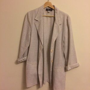 Vintage Linen Blazer